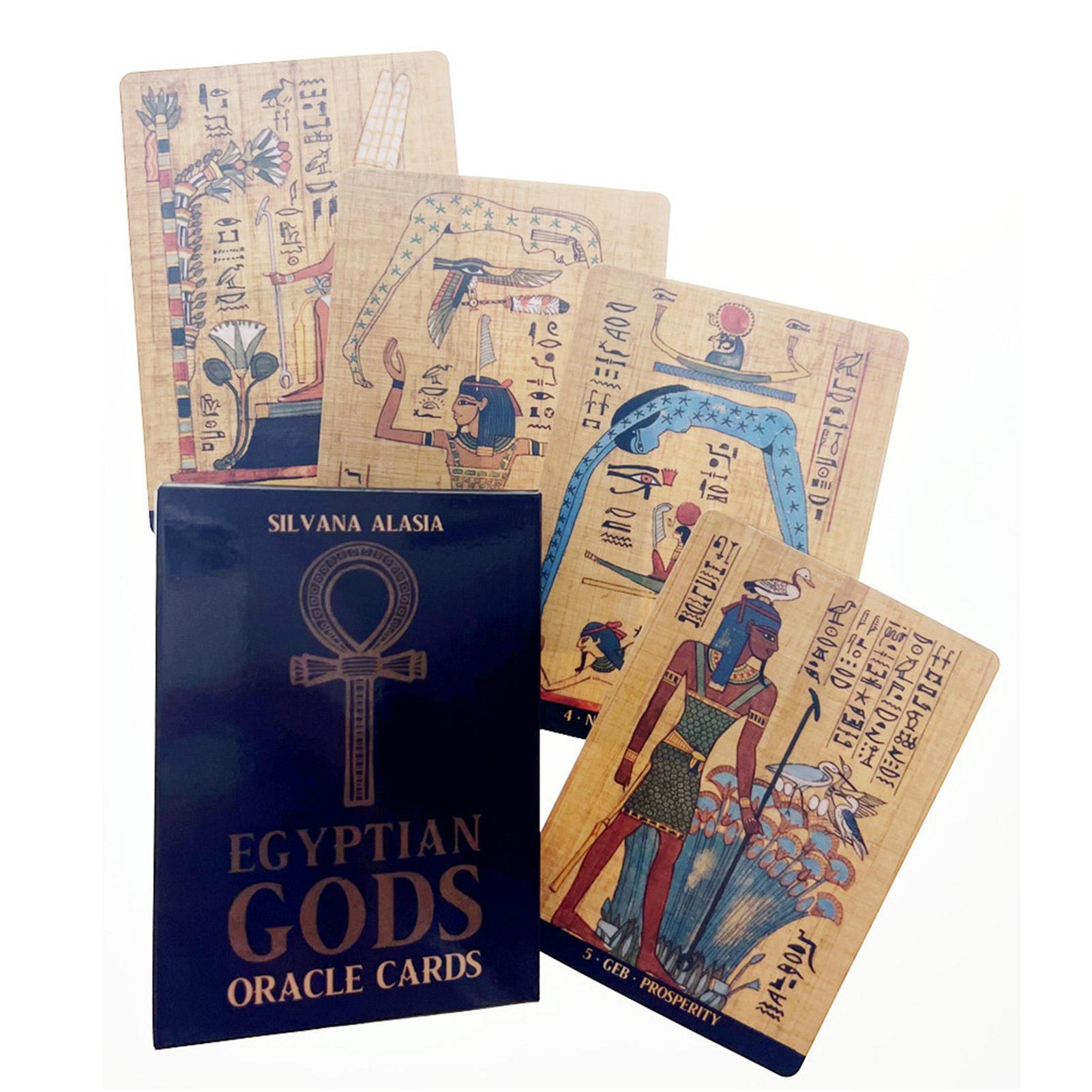 EGYPTIAN GODS ORACLE CARDS Boa - Board Game Name ulasan dan harga