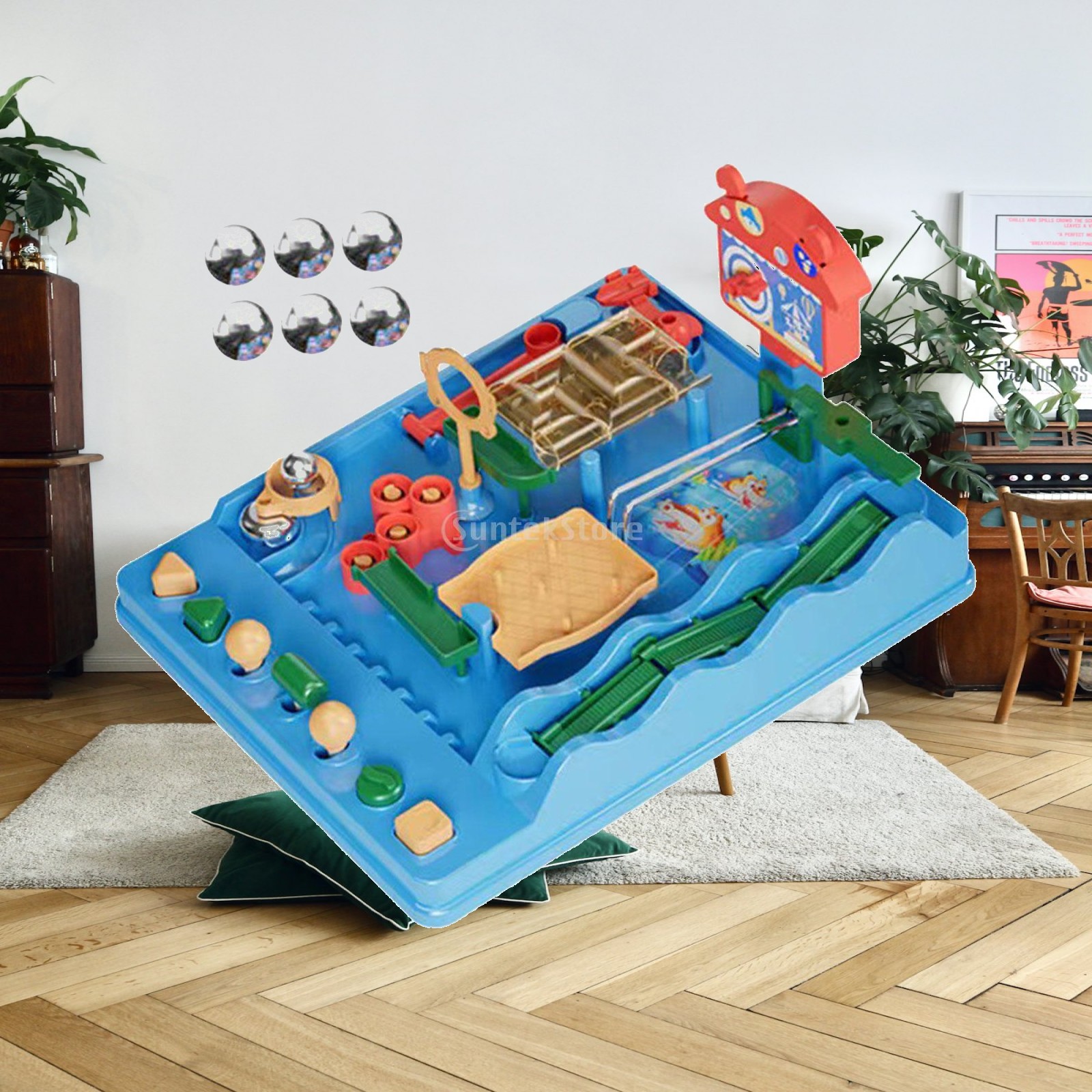 Classic Marble Track Improve M - Board Game Race Track ulasan dan harga