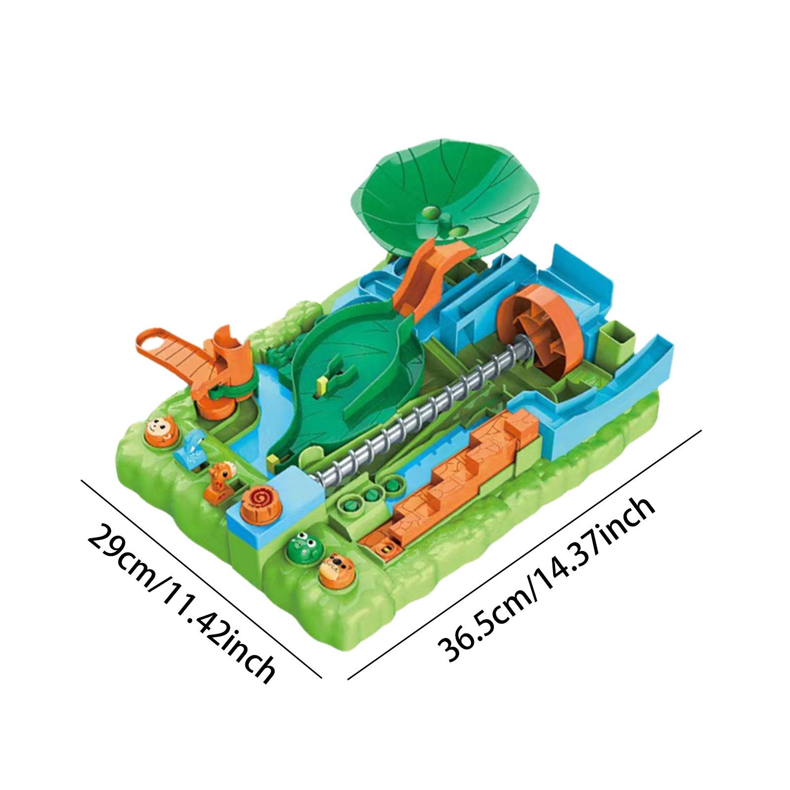Classic Marble Track Improve M - Board Game Race Track ulasan dan harga