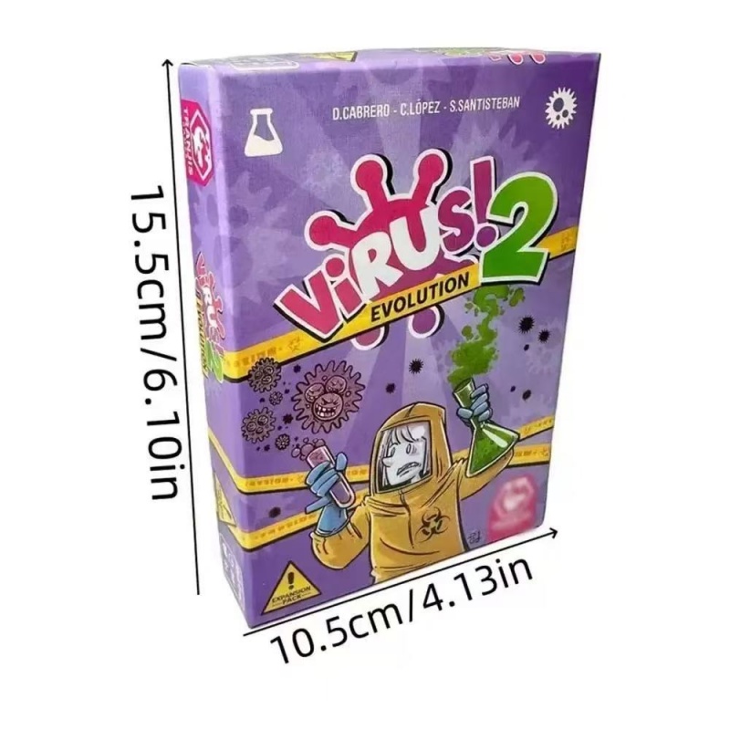 Family Strategy Card Game Set  - Board Game Virus ulasan dan harga