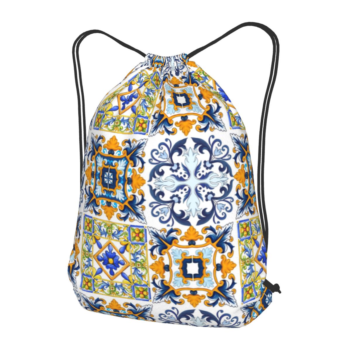 Copy Of Sicilian Tiles,mediter - Tile Bag Drawstring ulasan dan harga