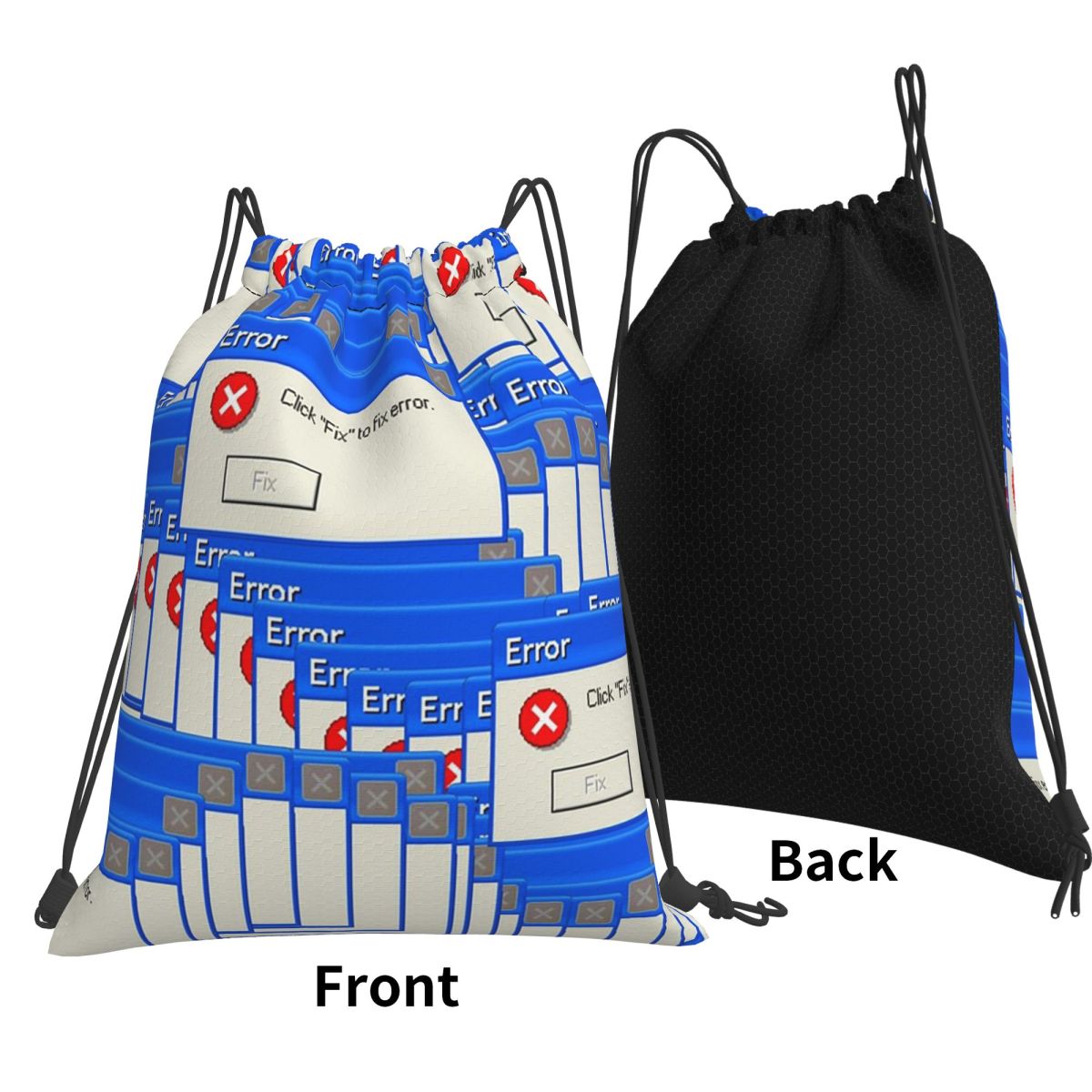 Windows Xp Error Tiled Backpac - Tile Bag Drawstring ulasan dan harga