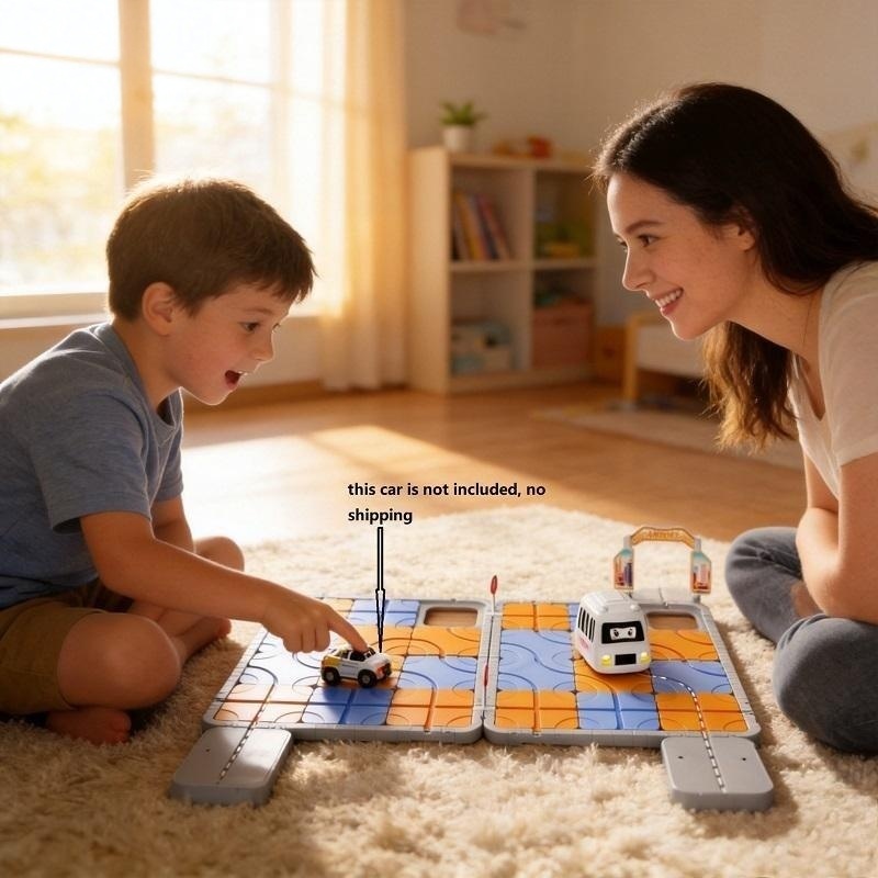 DIY City Adventure 3D Puzzle R - Board Game Race Track ulasan dan harga