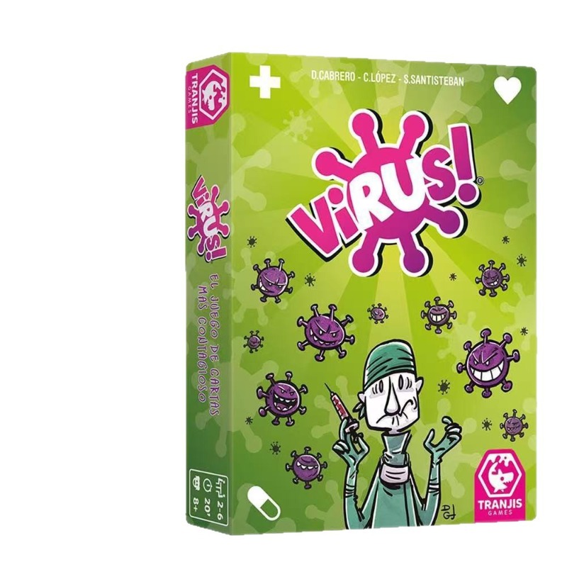 Family Strategy Card Game Set  - Board Game Virus ulasan dan harga