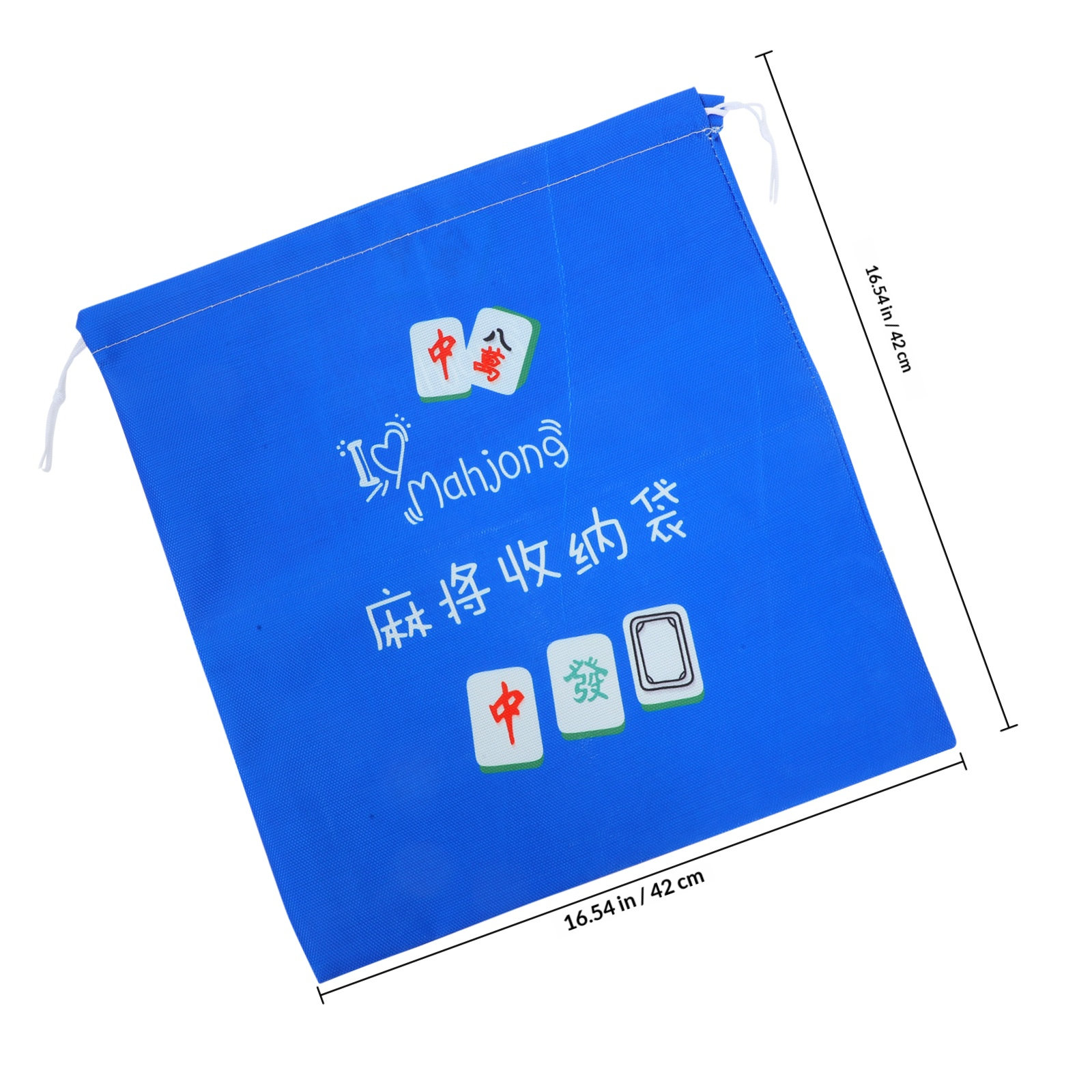 Mahjong Storage Bag Large Capa - Tile Bag Drawstring ulasan dan harga