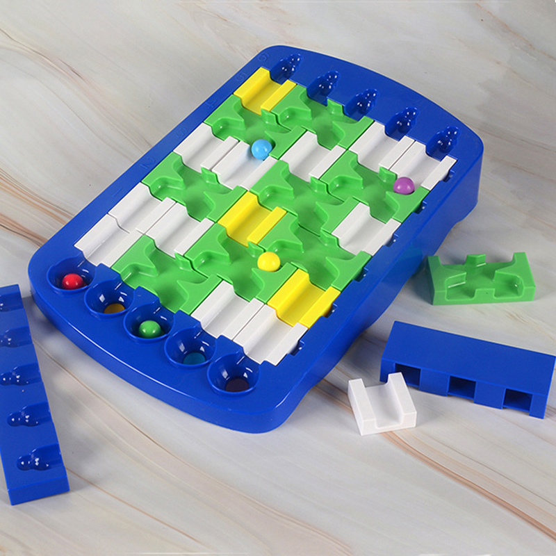 IQ Logical Route Puzzle Bead M - Board Game Race Track ulasan dan harga