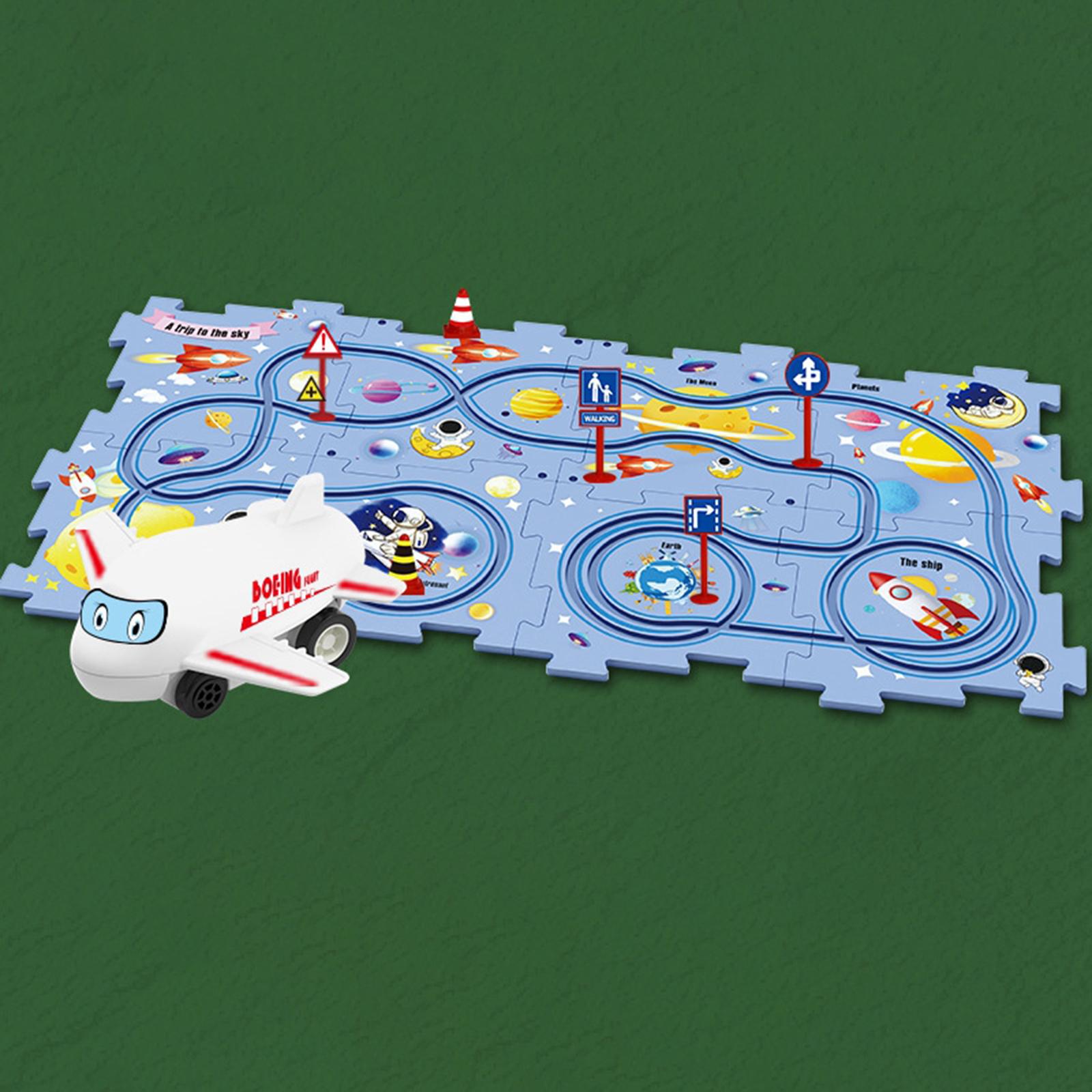Slot Rail Race Car Track Toys  - Board Game Race Track ulasan dan harga