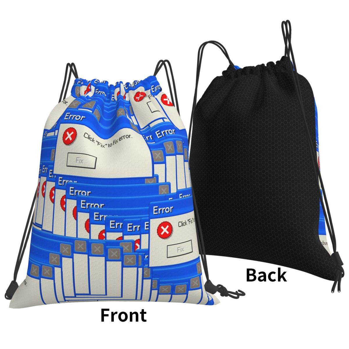 Windows Xp Error Tiled Backpac - Tile Bag Drawstring ulasan dan harga