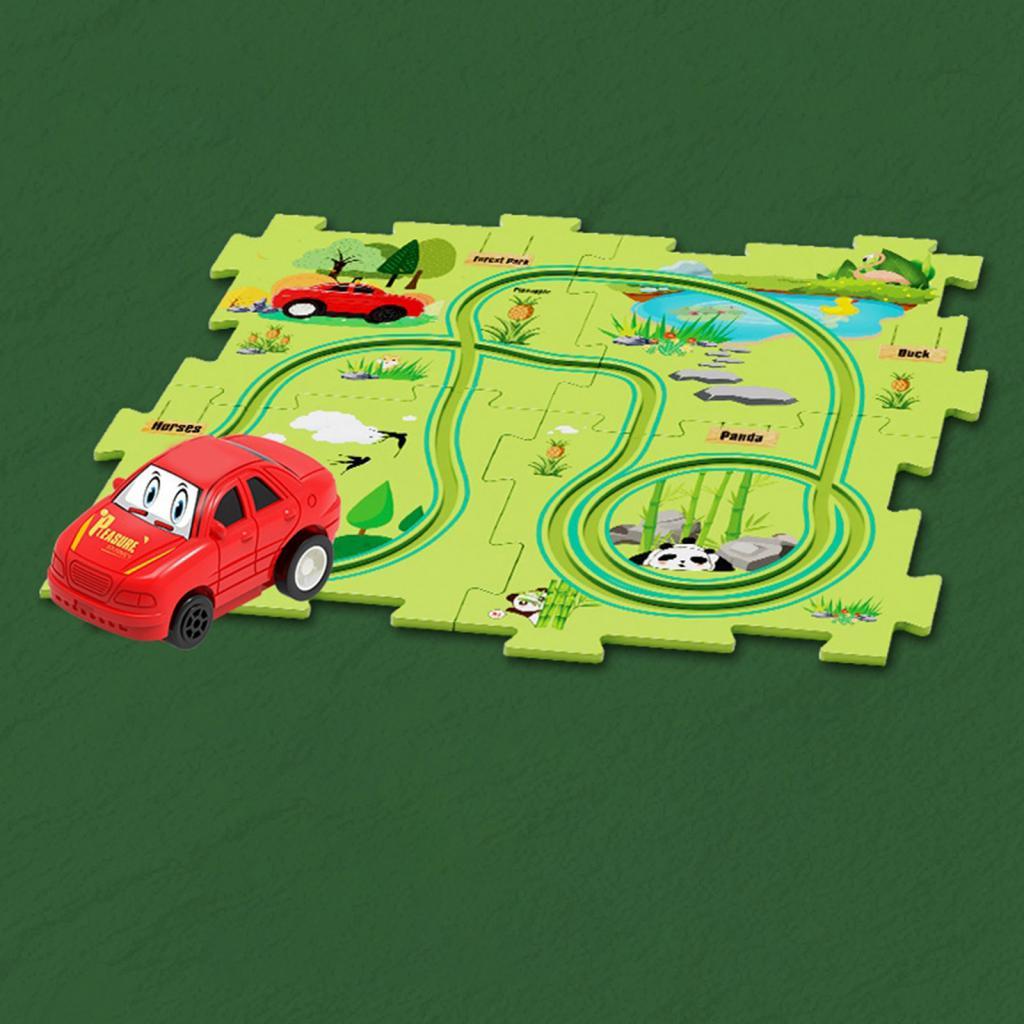 Slot Rail Race Car Track Toys  - Board Game Race Track ulasan dan harga