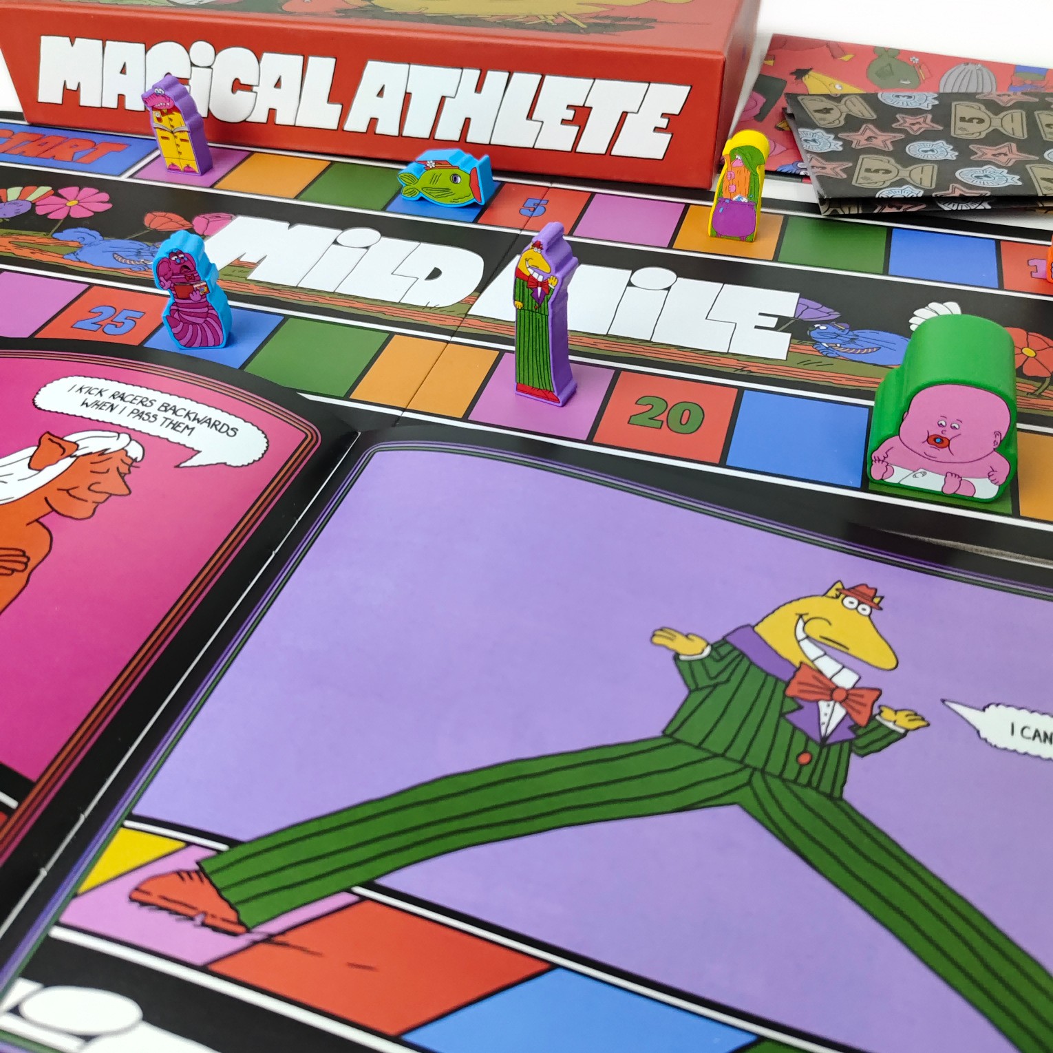 MAGICAL ATHLETE Card Game Part - Board Game Name ulasan dan harga