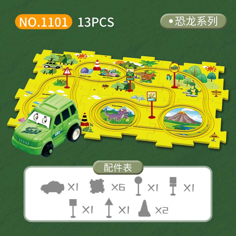 Montessori Electric Rail Car R - Board Game Race Track ulasan dan harga