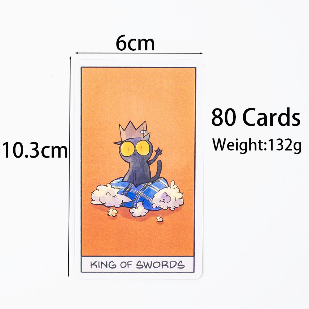 Cat Mancy Kitten Tarot Deck 78 - Board Game Name ulasan dan harga