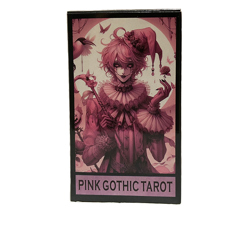 Pink Gothic Tarot Deck 78 Card - Board Game Name ulasan dan harga