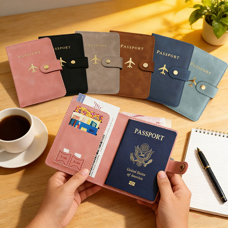 Leather Passport Holder Covers - Board Game Book ulasan dan harga