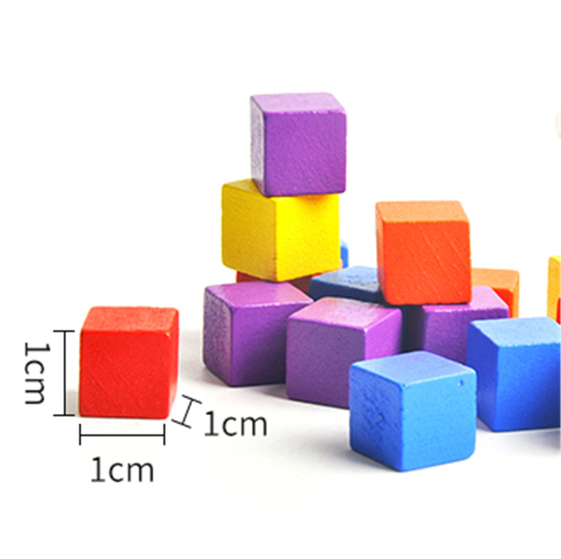 50Pcs/lots 10mm Colorful Wood  - Board Game Verdant ulasan dan harga