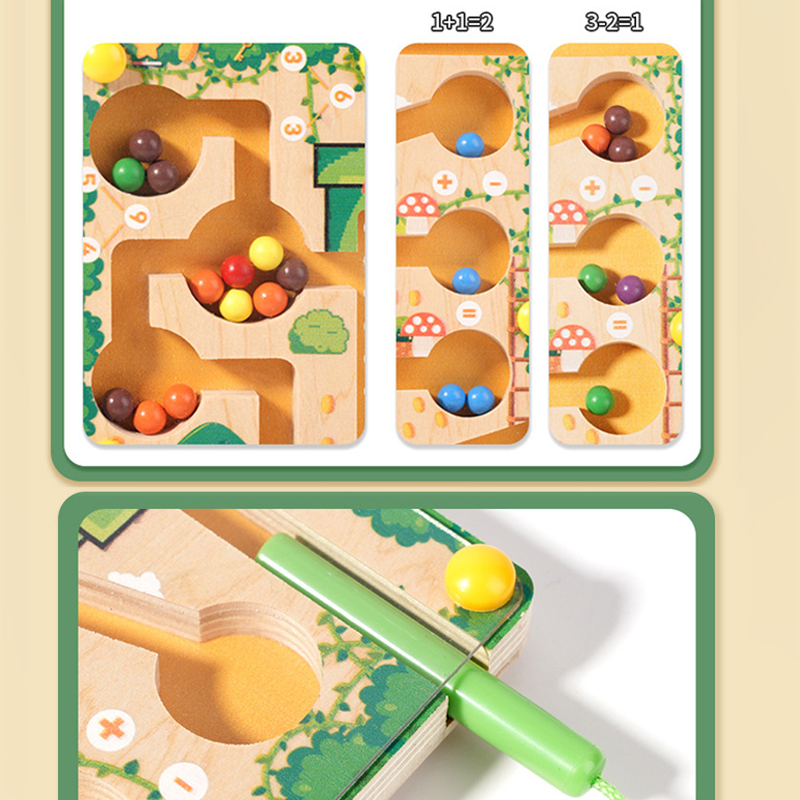 Magnetic Sorting Games Montess - Board Game Nature ulasan dan harga