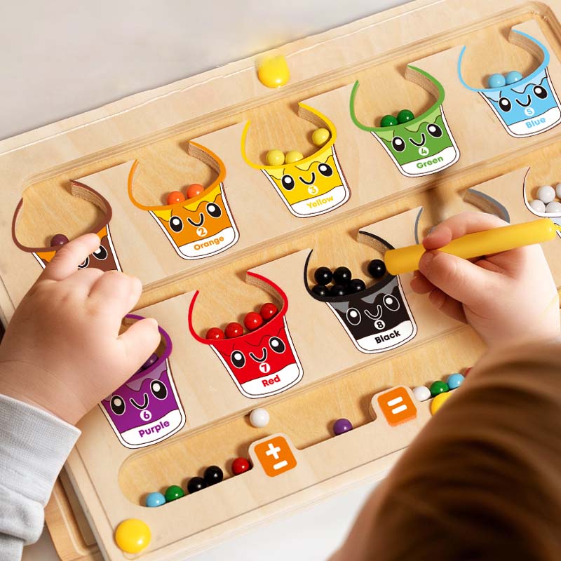 Magnetic Sorting Games Montess - Board Game Nature ulasan dan harga