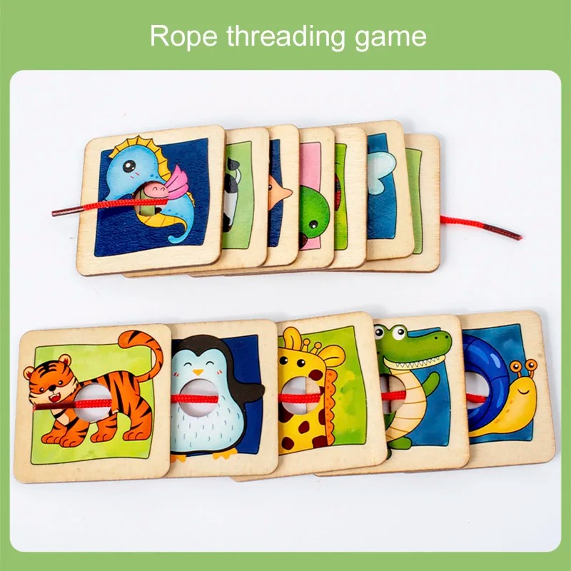 Wooden Animal Fur Pattern Matc - Board Game Nature ulasan dan harga