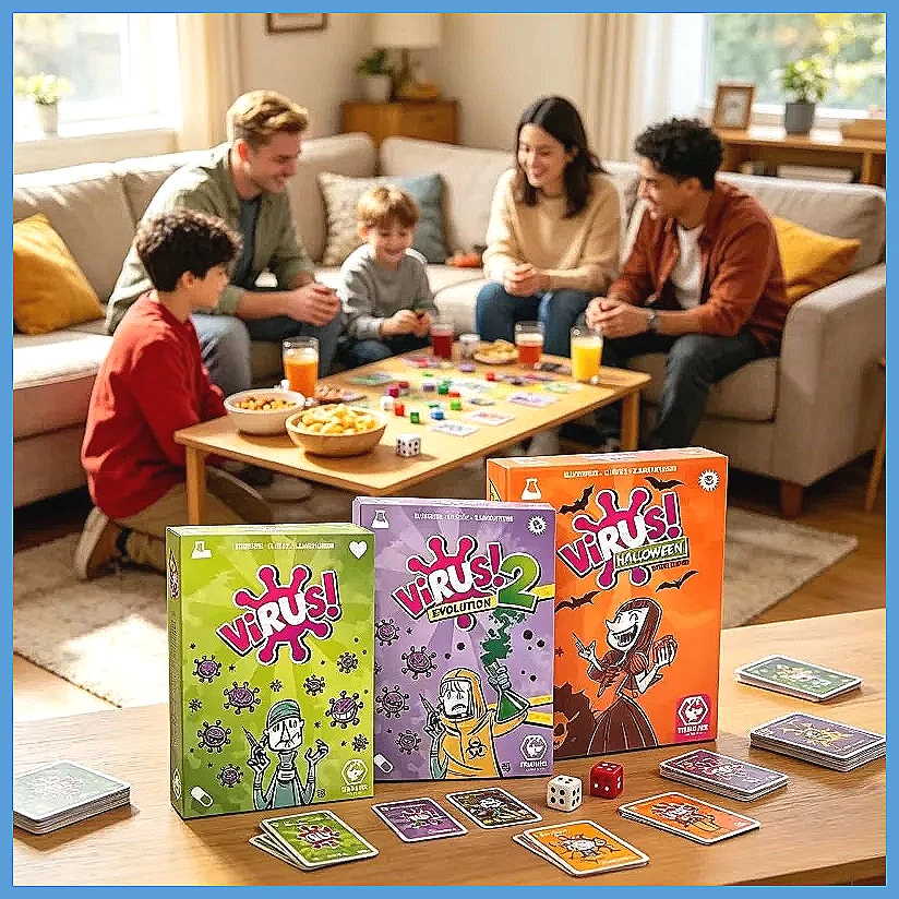 Virus Series 1&2 Family Strate - Board Game Virus ulasan dan harga