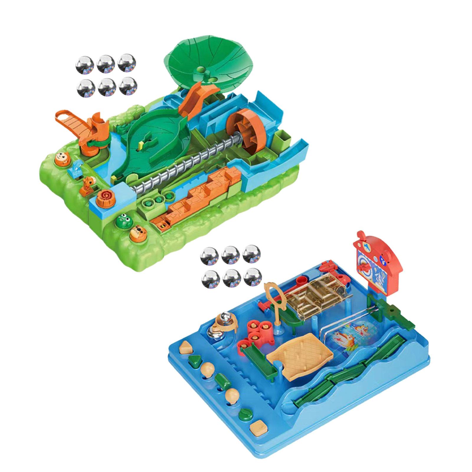 Marble Run Building Blocks Boa - Board Game Race Track ulasan dan harga