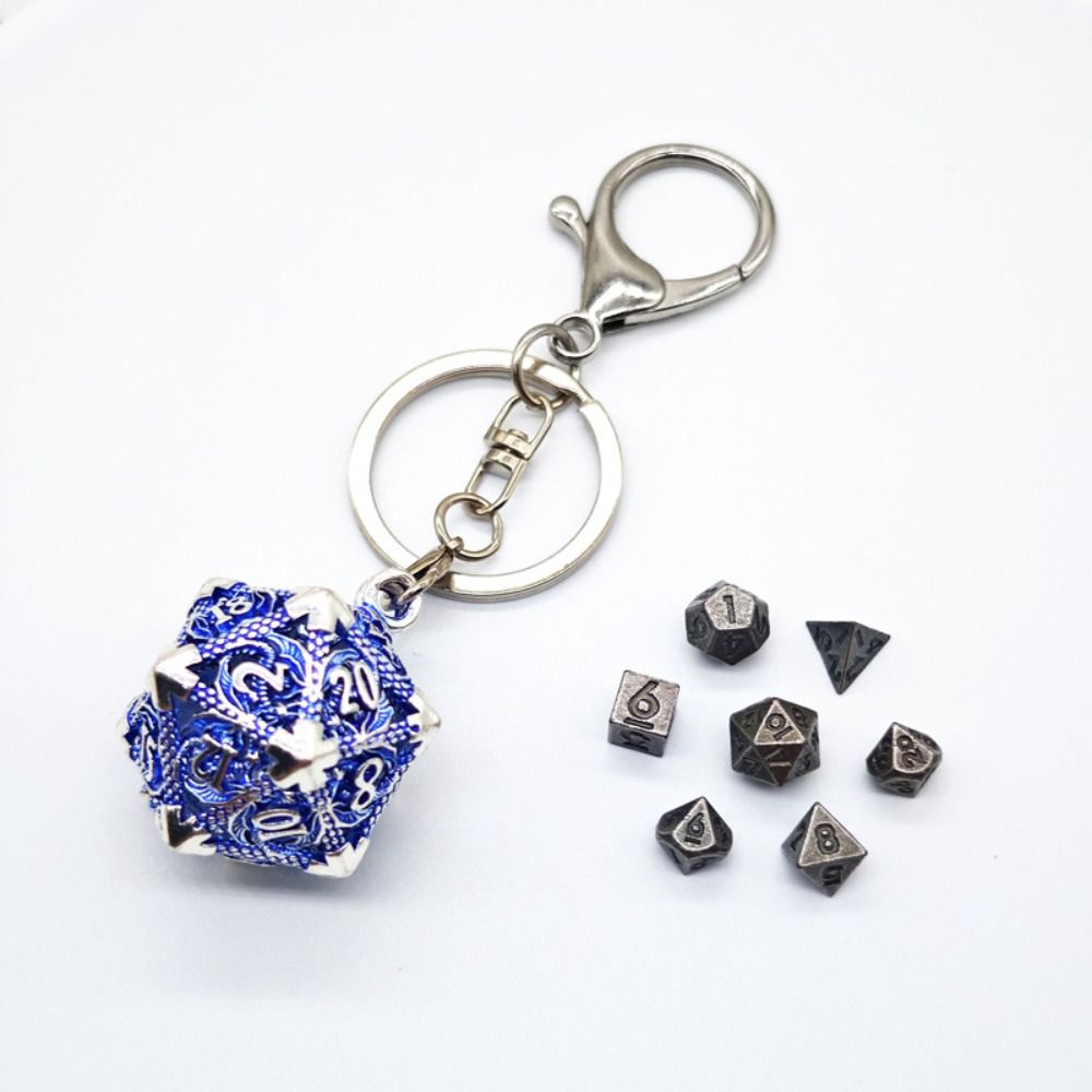 1 Set 20-sided Hollow Metal Di - Board Game Io ulasan dan harga